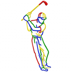 Golf Embroidery Design 9 Golf Embroidery Design 9